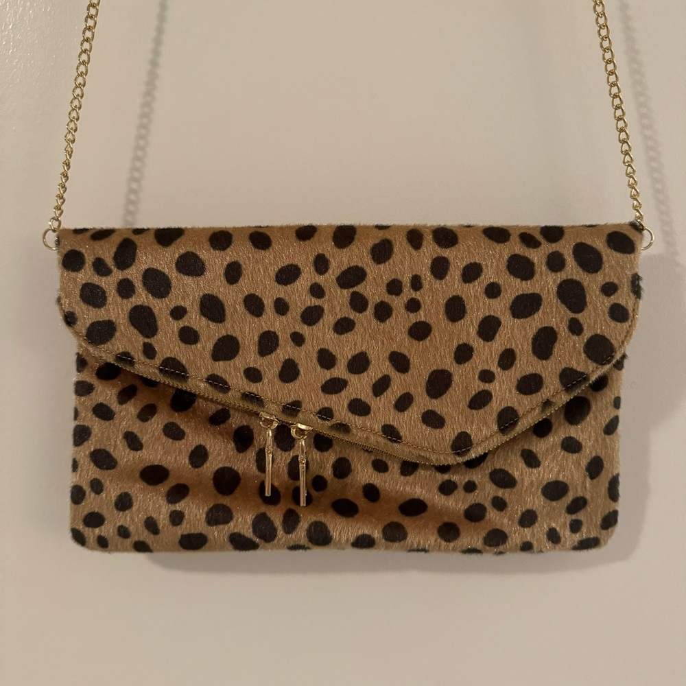 Women’s animal print small bag / clutch